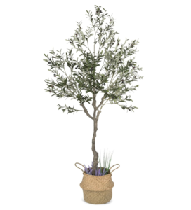 Artificial olive tree